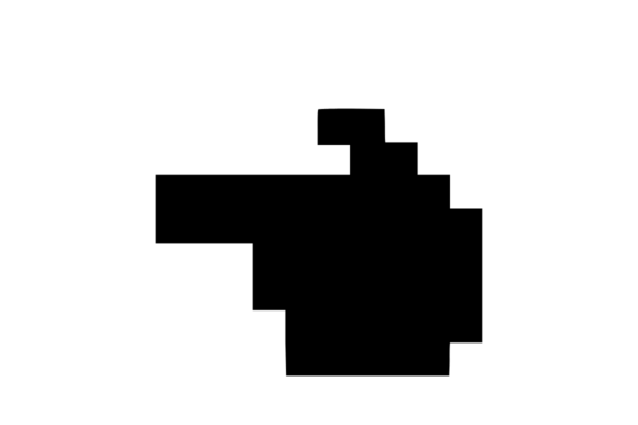 Bitmap Web Hand Pointer Left Symbol