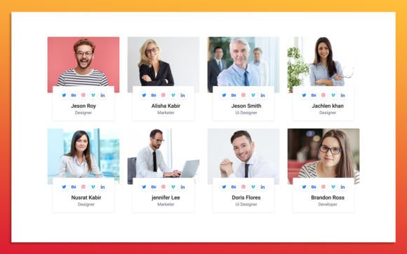 Evaluating 8 Team Member UI Elements for Modern Web Design Workflows