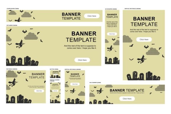 Integrating the Halloween Web Banner Collection into Your Digital Marketing Workflow