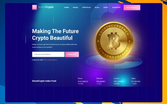 Smart Crypto Hero Header: A Modern Foundation for High-Converting Digital Experiences