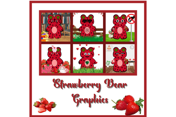 Strawberry Bear: Creative Graphics for Designers