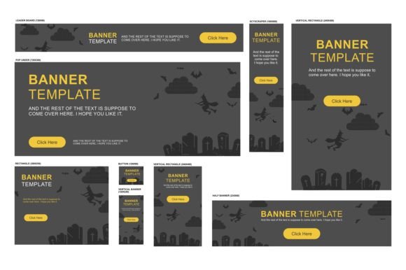Transform Your Digital Presence with a Spooky Banner Collection for Halloween