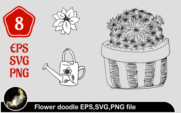 Unlocking Creative Potential with the Flower Doodle Set